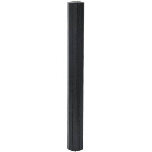  Tepih pravokutni crni 70 x 300 cm od bambusa Slike