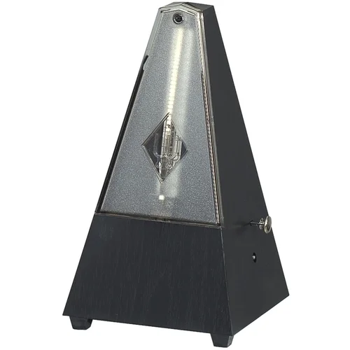 Wittner Pyramid metronome with bell Black