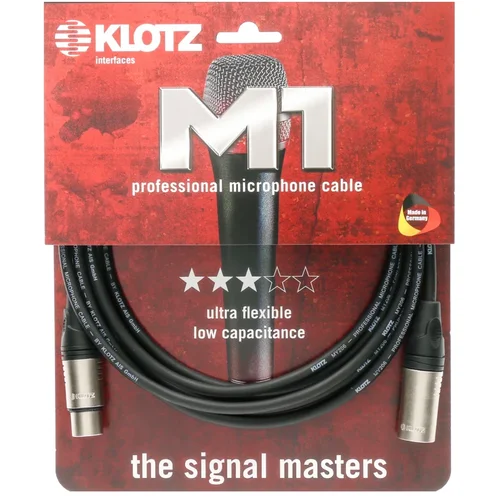 Klotz M1 Pro 10m mikrofonski kabl