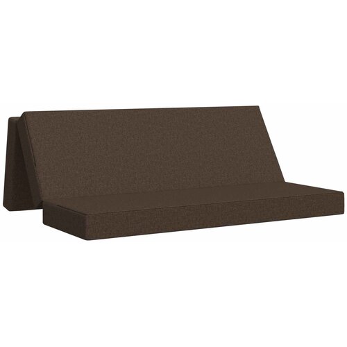 vidaXL Sofa na razvlačenje 180 x 67 x 45 cm Sivosmeđa - Sivosmeđa 200 x 180 x 15 cm Tkanina Cijene