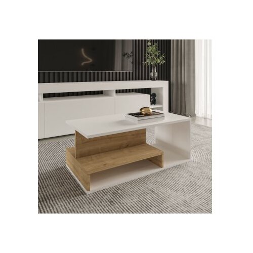 Hanah home Sto za dnevnu sobu Vera Mini White Sapphire Oak Slike