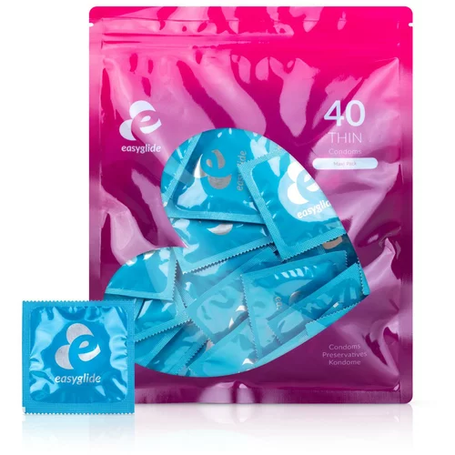 EasyGlide - Extra Thin Condoms - 40 pieces