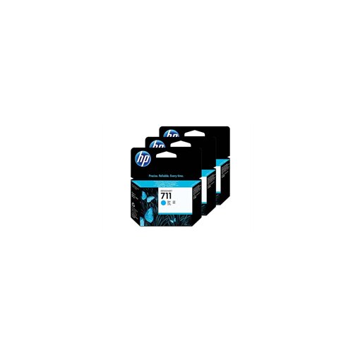 HP Komplet tinta CZ134A nr.711 (plava), 3 komada, original Cene
