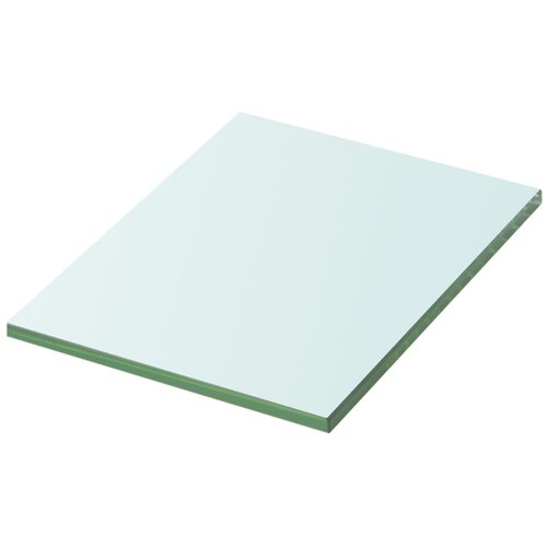 VidaXL Polica Prosojno Steklo 20x15 cm, (20765409) Slike