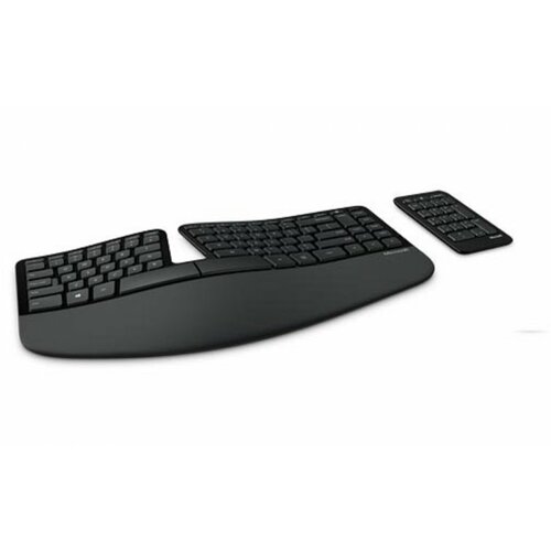 Microsoft 5KV-000059 business tastatura sculpt ergonomic, crna Cene