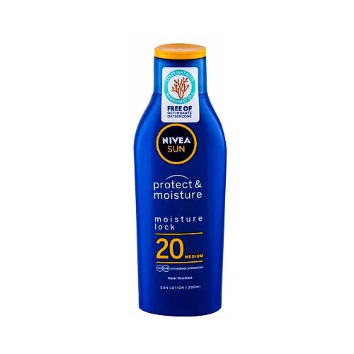 Nivea sun Protect & Moisture SPF20 hidratantni losion za sunčanje 200 ml