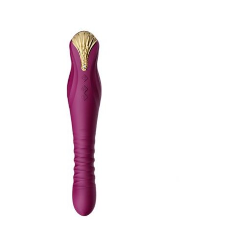 Zalo King Vibrating Thruster Velvet Purple Cijene