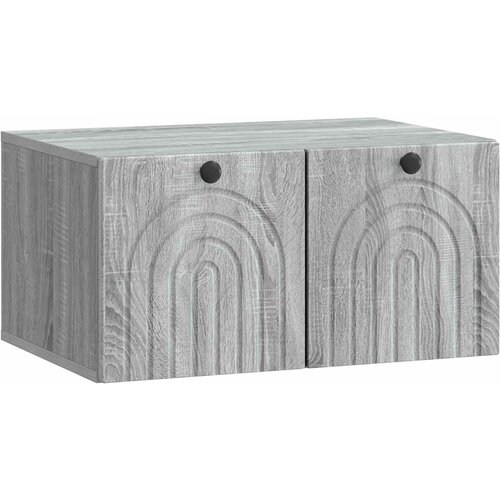TV ormar za zid Siva sonoma 59,5 x 41 x 30 cm Konstruirano drvo Slike