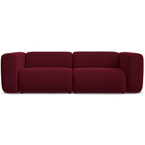 Makamii Bordo baršunasti sofa 228 cm Ekahi – Cijene