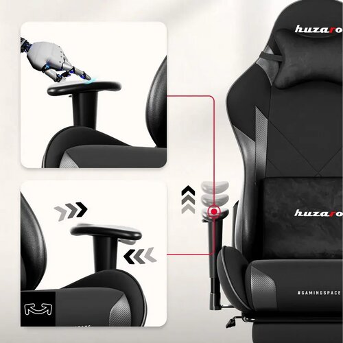 Huzaro Force 5.7 Crna Gaming stolica Cene