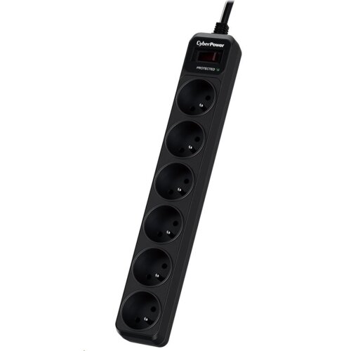 Cyberpower Tracer III B0620SC0-FR za&scaron;tita od porasta napona Crno 6 utičnice naizmjenične struje 200 - 250 V 1,8 m Cene