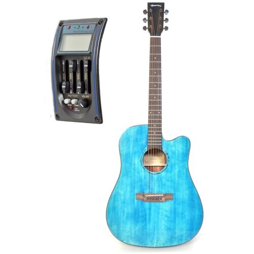 Wakertone Akustična ozvučena gitara CD60CE-BLU Cene