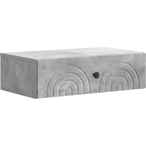 Stolna montirana na zid Betonska siva 59 x 34,5 x 17 cm Cene