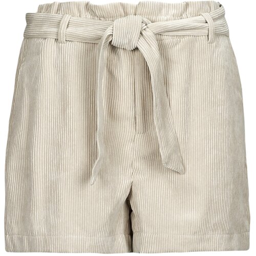 Only Kratke hlače &amp;amp; Bermuda ONLVIOLA HW PB BELT CORD SHORTS TLR Bež Slike