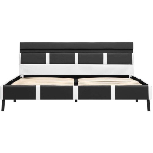  Okvir za krevet od umjetne kože s LED svjetlom sivi 120x200 cm Slike