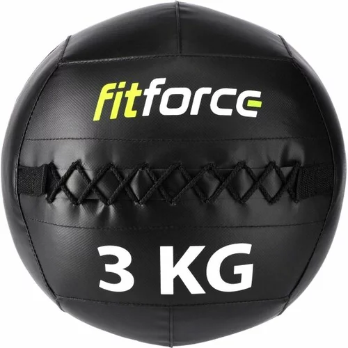 Fitforce WALL BALL 3 KG Medicinka, crna, veličina