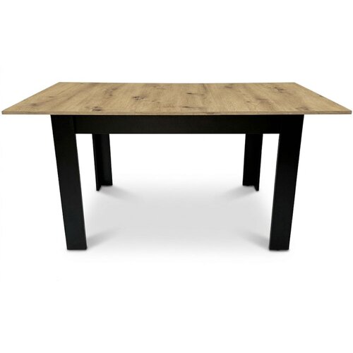  Pravokutni rastezljivi stol 120&amp;ndash;160 &amp;times; 80 cm za kuhinju i blagovaonicu, za 4&amp;ndash;6 osoba, artisan hrast Slike