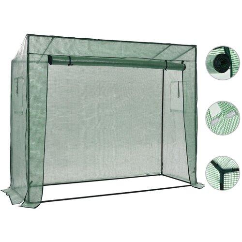 vidaXL Rastlinjak z vhodom 200x80x173 cm Cene