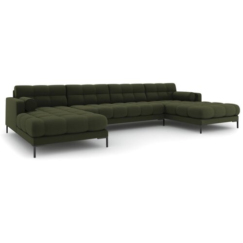 Cosmopolitan Design Zelena kotna sedežna garnitura (v obliki črke &amp;quot;U&amp;quot;) Bali &amp;ndash; Slike