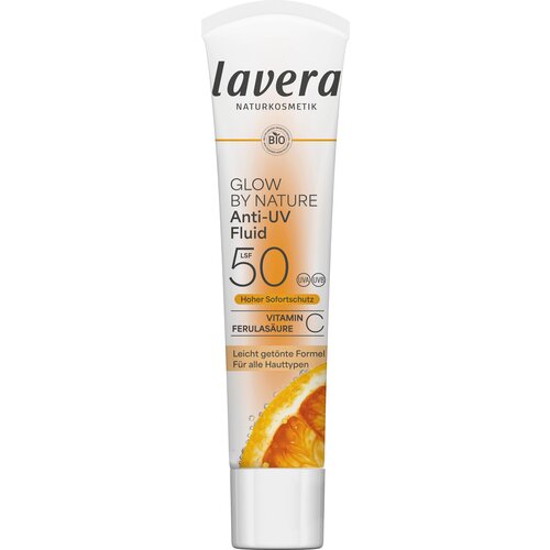 Lavera Glow by Nature Anti-UV Fluid SPF 50 - 40 ml Slike