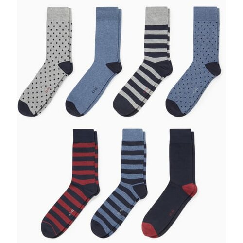 CA muške čarape, set od 7, višebojne Cene