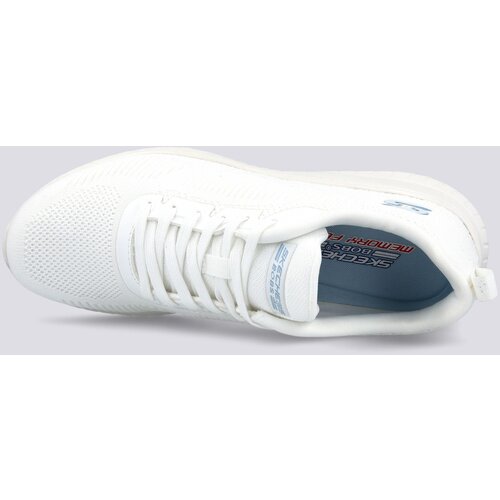 Skechers Nizke superge BOBS SQUAD CHAOS - FACE OFFa Bela Slike