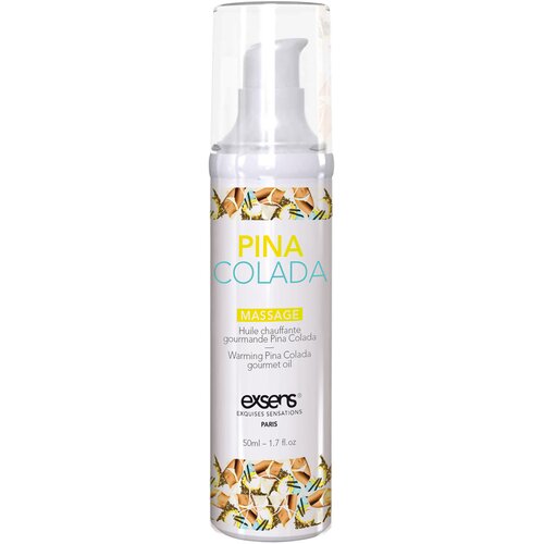 Exsens Warming Massage Oil Pina Colada 50ml Slike