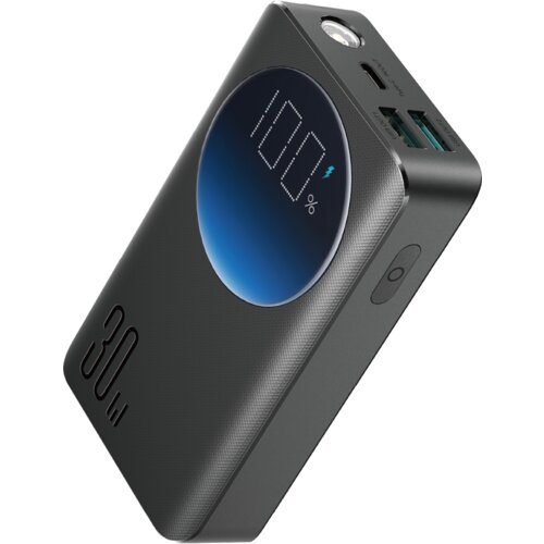 Joyroom 2v1 Powerbank 10000mAh 30W LED USB svetilka USB-C črna, (21510621) Cene