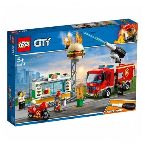 Lego City Fire Burger Bar Fire Rescue 60214 5 Slike