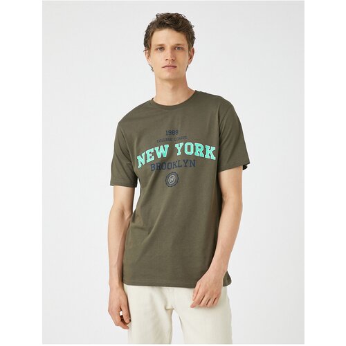 Koton T-Shirt - Khaki - Regular fit Slike