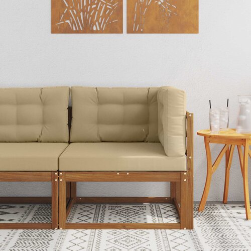  Vanjska kutna sofa Prirodna Cijene