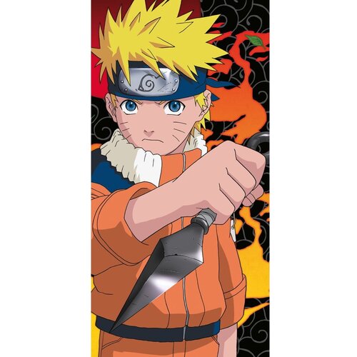 Jerry Fabrics Bombažna otro&amp;scaron;ka brisača 70x140 cm Naruto Uzumaki &amp;ndash; Slike