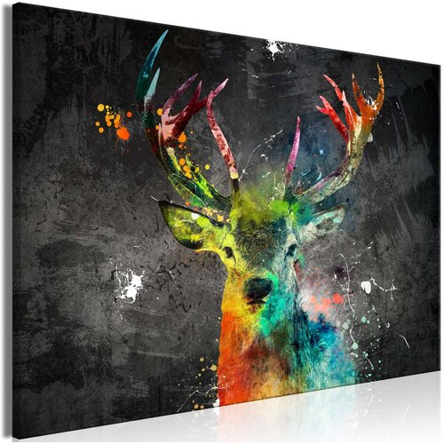  Slika - Rainbow Deer (1 Part) Wide 90x60 Slike