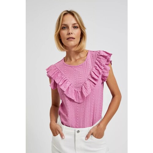 Marisse Women's Blouse L-Ts-4347 D.Pink Cene