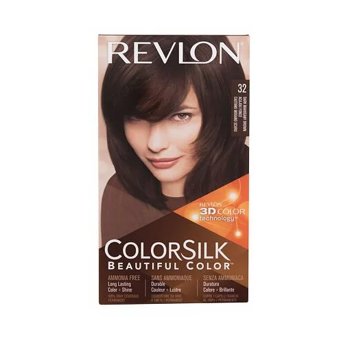 Revlon Colorsilk Beautiful Color barva za lase 59,1 ml odtenek 32 Dark Mahogany Brown