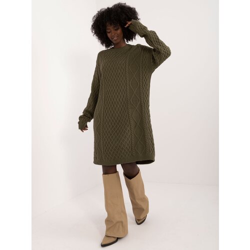 BADU Dress-BA-SK-0528.45-khaki Slike