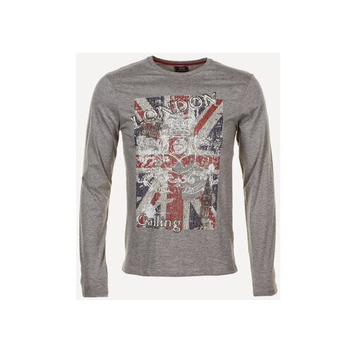 Harry Kayn Majice z dolgimi rokavi T-shirt manches longues gar&ccedil;on EGALANT Siva Cene
