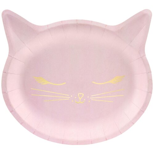 PARTY DECO krožniki cat, 22x20cm Cene