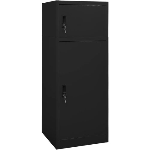 Ormarić za sedla crni 53 x 53 x 140 cm čelični Cijene