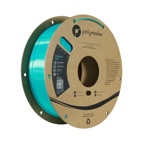  PolyLite Silk PLA Teal Slike