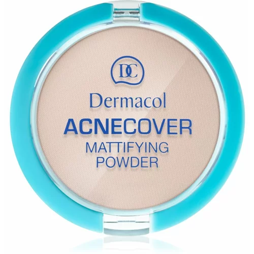 Dermacol Acnecover puder za problematično kožo z mat učinkom 11 g odtenek Porcelain