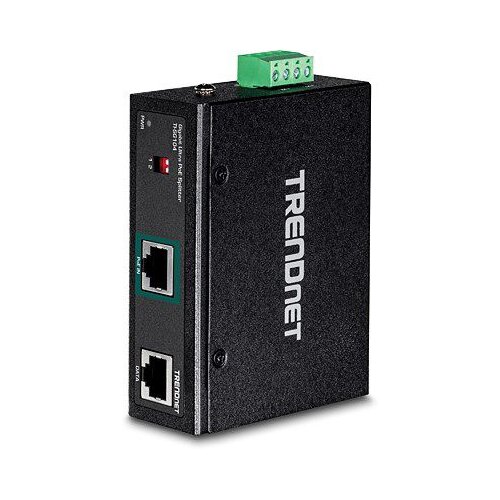  Trendnet TI-SG104 network splitter Power over Ethernet (PoE) Black Cene