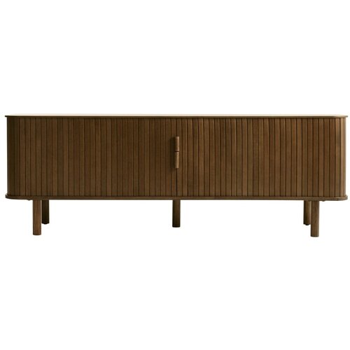 Unique Furniture Rjava TV omarica v hrastovem dekorju 56x160 cm Cavo &amp;ndash; Slike