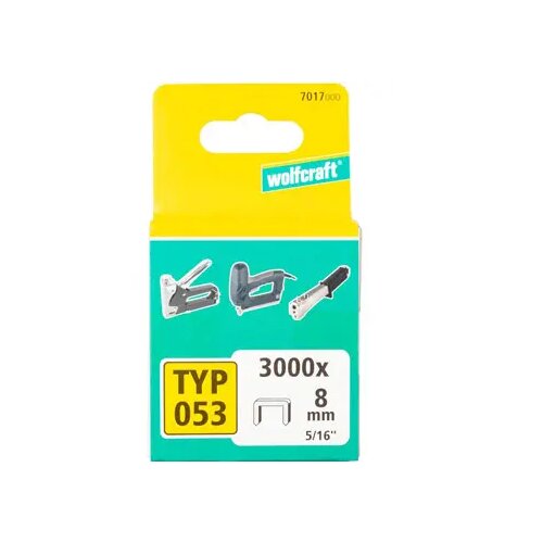 Wolfcraft spajalice &amp;scaron;iroke tip 053 8mm 3000/1 7017000 Slike