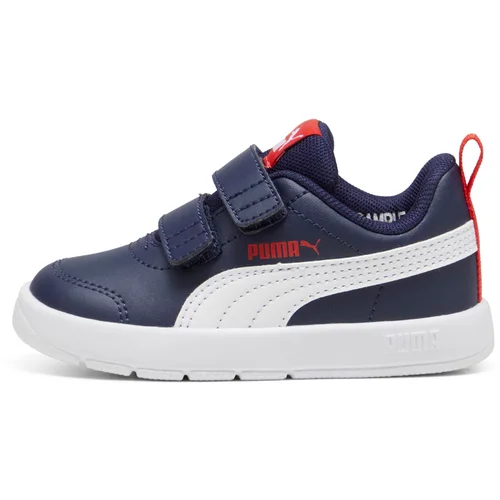 Puma Tenisice 'Courtflex V3' mornarsko plava / crvena / bijela