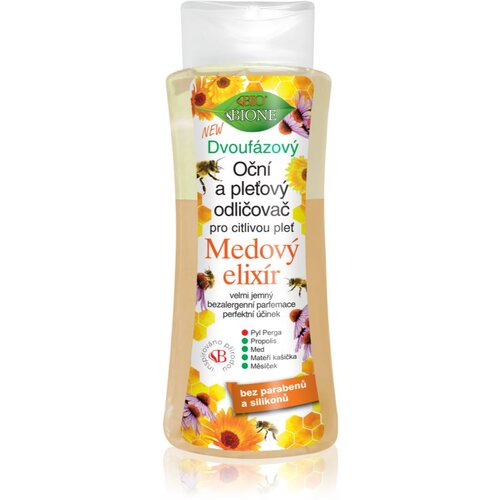 Bione Cosmetics Honey Elixir dvofazno sredstvo za skidanje &scaron;minke za lice i oči 255 ml Cijene