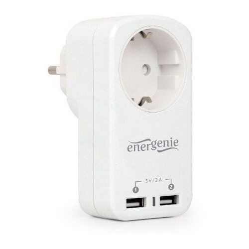 Gembird ups EG-ACU2-01-W suko za utikac 2XUSB 2.1A Cene
