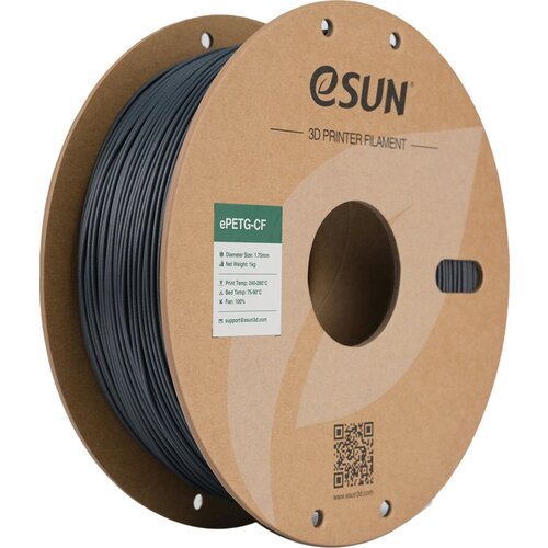 eSUN ePETG-CF Dark Grey - 1,75 mm / 1000 g Cene