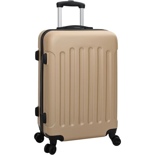 vidaXL set kofera 3 kom tvrde školjke šampanjac 20'' 24'' 28'' ABS Cijene