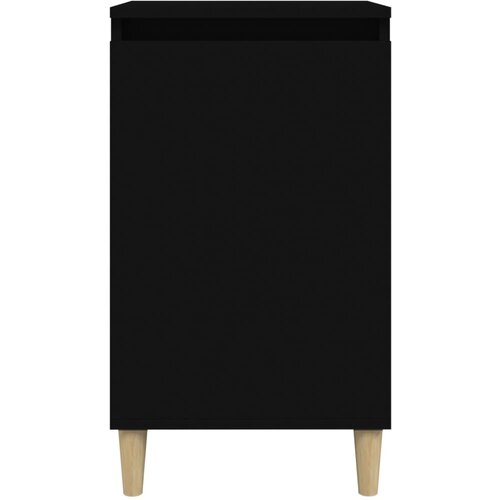  Noćni ormarići 2 kom crni 40 x 35 x 70 cm konstruirano drvo Slike